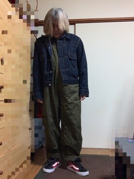 「VANS（バンズ）のアイテム（スニーカー、その他）」を使った、kiyoさん（メンズ・157cm）の秋コーディネート