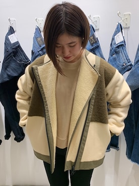 「デンハム」｜minamiさん（レディース・158cm）の秋コーディネート