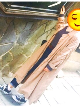 「CONVERSE（コンバース）のconverse（コンバース） ALL STAR OX（オールスターOX）（スニーカー）」を使った、なかつさん（レディース・153cm）の春コーディネート