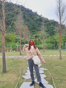 「5（ファイブ）のアイテム（その他トップス）」を使った、レイ  (Ray)さん（レディース・165cm）の秋コーディネート