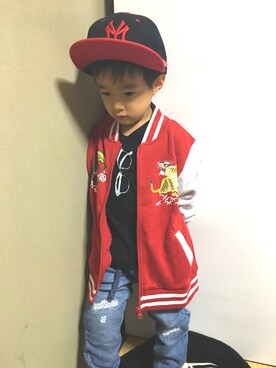 kouchaさん（キッズ・100cm）の冬コーディネート