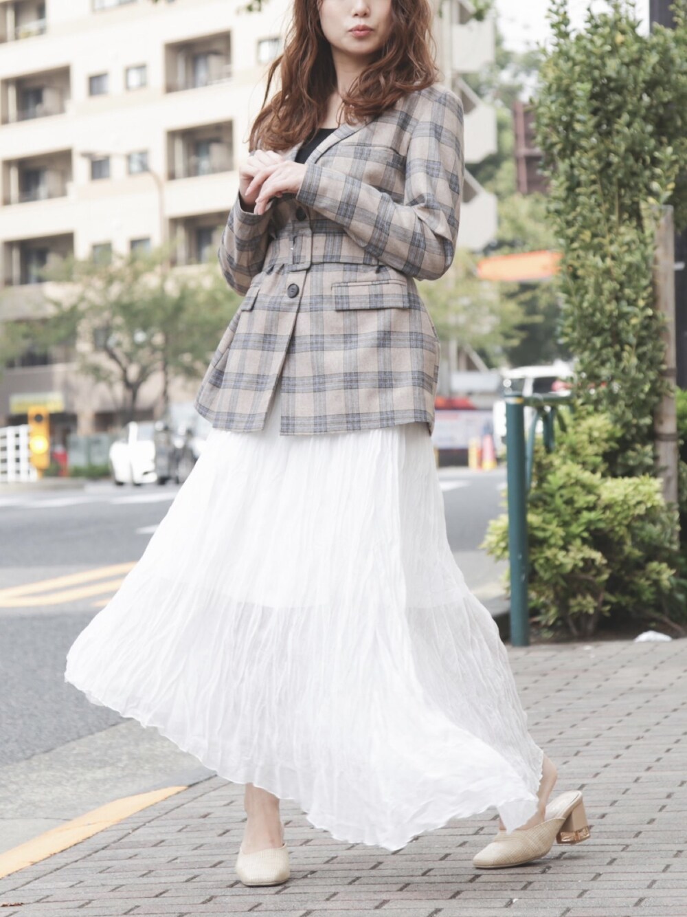 rina momiura(dazzlin)｜dazzlinのテーラードジャケットを使った