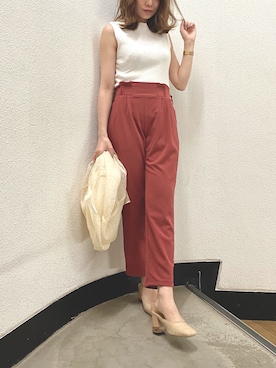 rina momiuraさん（レディース・157cm）の夏コーディネート