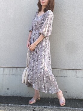 rina momiuraさん（レディース・157cm）の夏コーディネート