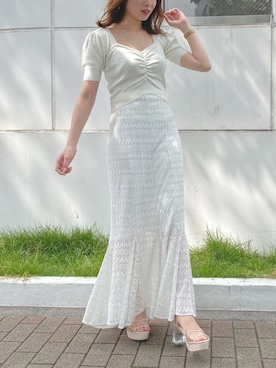 rina momiuraさん（レディース・157cm）の夏コーディネート