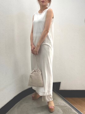 rina momiuraさん（レディース・157cm）の夏コーディネート