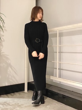 rina momiuraさん（レディース・157cm）の秋コーディネート