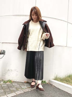 rina momiuraさん(レディース・157cm)の秋コーディネート