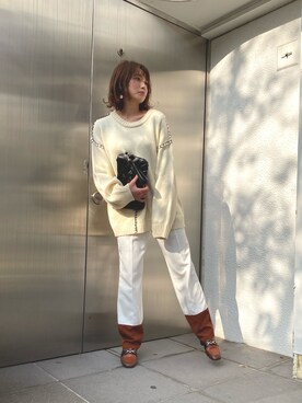 rina momiuraさん(レディース・157cm)の秋コーディネート