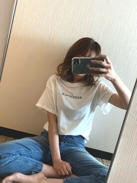 rina momiuraさん（レディース・157cm）の春コーディネート