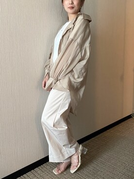 rina momiuraさん（レディース・157cm）の春コーディネート