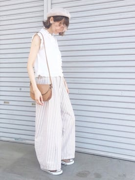 micoronさん（レディース・167cm）の夏コーディネート