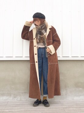 micoronさん（レディース・167cm）の冬コーディネート