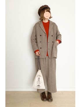 micoronさん（レディース・167cm）の秋コーディネート