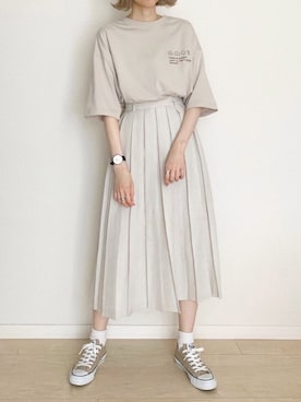 micoronさん（レディース・167cm）の夏コーディネート