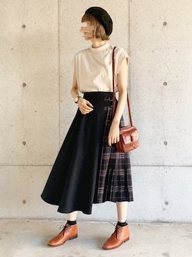 micoronさん（レディース・167cm）の秋コーディネート