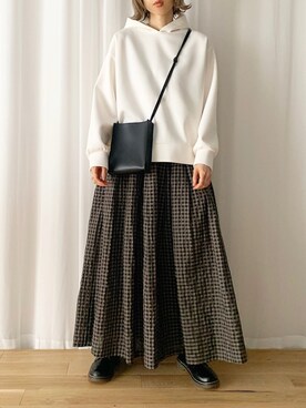 「Sugar Sugar（シュガーシュガー）のアイテム（ドレスシューズ）」を使った、micoronさん（レディース・167cm）の秋コーディネート