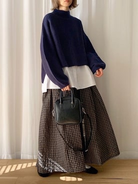 micoronさん（レディース・167cm）の秋コーディネート