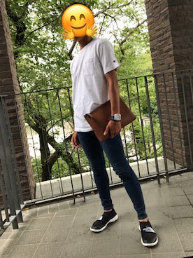 ナガトモさん（メンズ・170cm）の夏コーディネート