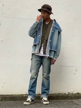 chin shi iさん（メンズ・176cm）の冬コーディネート