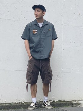 chin shi iさん(メンズ・176cm)の春コーディネート