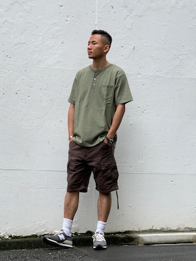 chin shi iさん（メンズ・176cm）の夏コーディネート