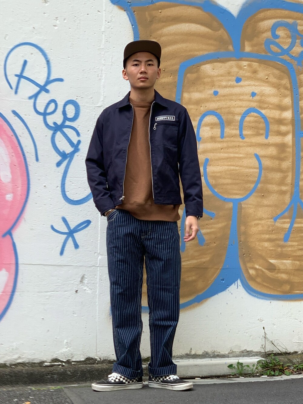 schott ショット　ＯＬＤ　ＨＩＣＫＯＲＹ　ＷＯＲＫ　ＰＡＮＴＳ 20210320140834153_1000.jpg