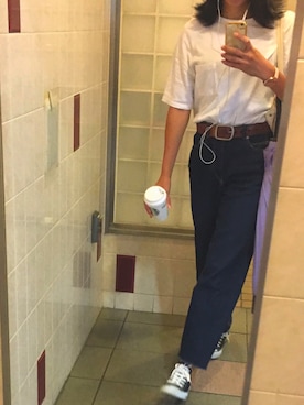 「寒かった」｜kyan☺︎さん（レディース・169cm）の夏コーディネート
