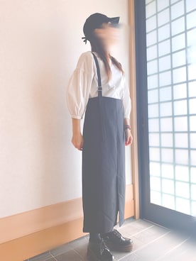 「RETRO GIRL（レトロガール）のアイテム（その他シューズ）」を使った、みっちゃんさん（レディース・160cm）の秋コーディネート