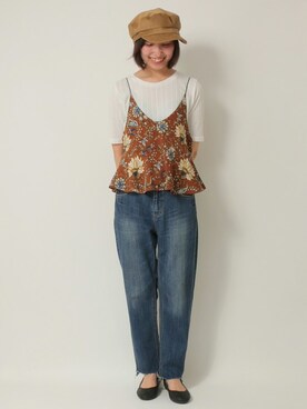 kaoriさん（レディース・157cm）の秋コーディネート