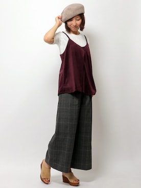 kaoriさん（レディース・157cm）の秋コーディネート