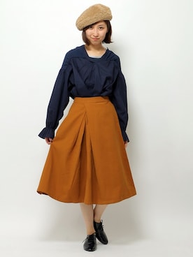 kaoriさん（レディース・157cm）の秋コーディネート