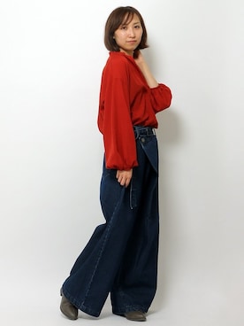 kaoriさん（レディース・157cm）の秋コーディネート