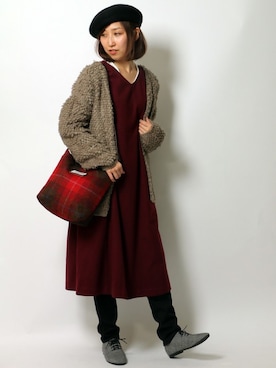 kaoriさん（レディース・157cm）の秋コーディネート