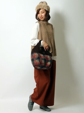 kaoriさん（レディース・157cm）の秋コーディネート