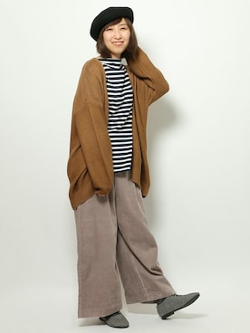 kaoriさん（レディース・157cm）の秋コーディネート