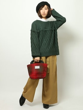 kaoriさん(レディース・157cm)の秋コーディネート