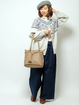 kaoriさん（レディース・157cm）の秋コーディネート