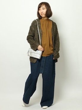 kaoriさん（レディース・157cm）の冬コーディネート