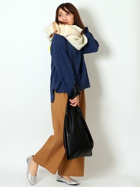 kaoriさん（レディース・157cm）の冬コーディネート