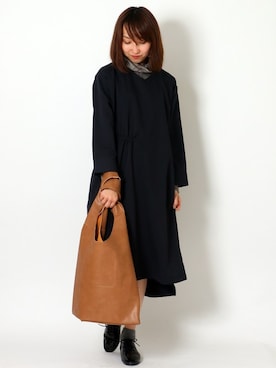 kaoriさん（レディース・157cm）の冬コーディネート