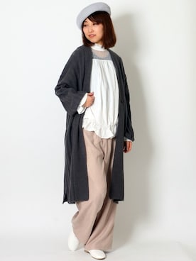 kaoriさん（レディース・157cm）の冬コーディネート