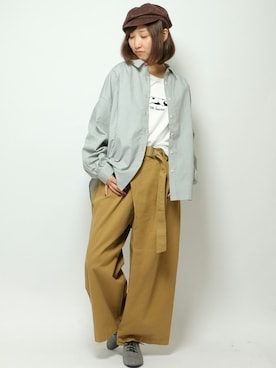 kaoriさん（レディース・157cm）の冬コーディネート