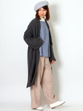 kaoriさん（レディース・157cm）の冬コーディネート