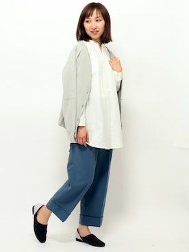 「先行予約」｜kaoriさん（レディース・157cm）の冬コーディネート
