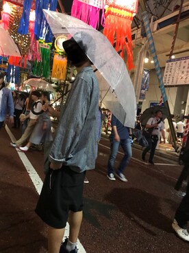 「adidas（アディダス）のアイテム（ハット）」を使った、KA1TOさん（メンズ・173cm）の夏コーディネート