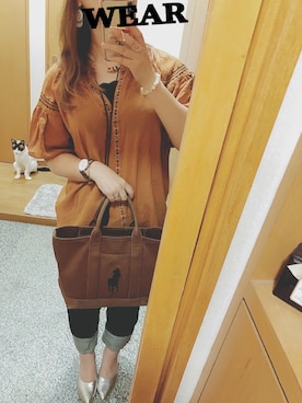 milkルンさん（レディース・154cm）の春コーディネート