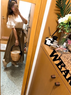 milkルンさん（レディース・154cm）の春コーディネート