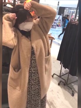 「ニコアンド」｜「アイテム（福袋/福箱）」を使った、milkルンさん（レディース・155cm）の冬コーディネート