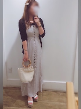 「ダニエルウェリントン」｜「アイテム（福袋/福箱）」を使った、milkルンさん（レディース・155cm）の夏コーディネート